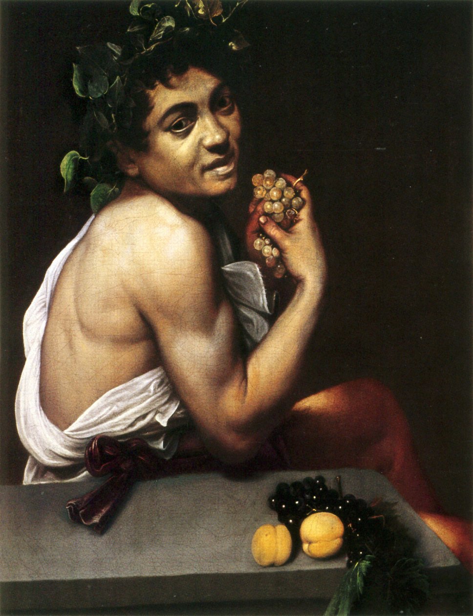 Selvportræt som Bacchus af Caravaggio