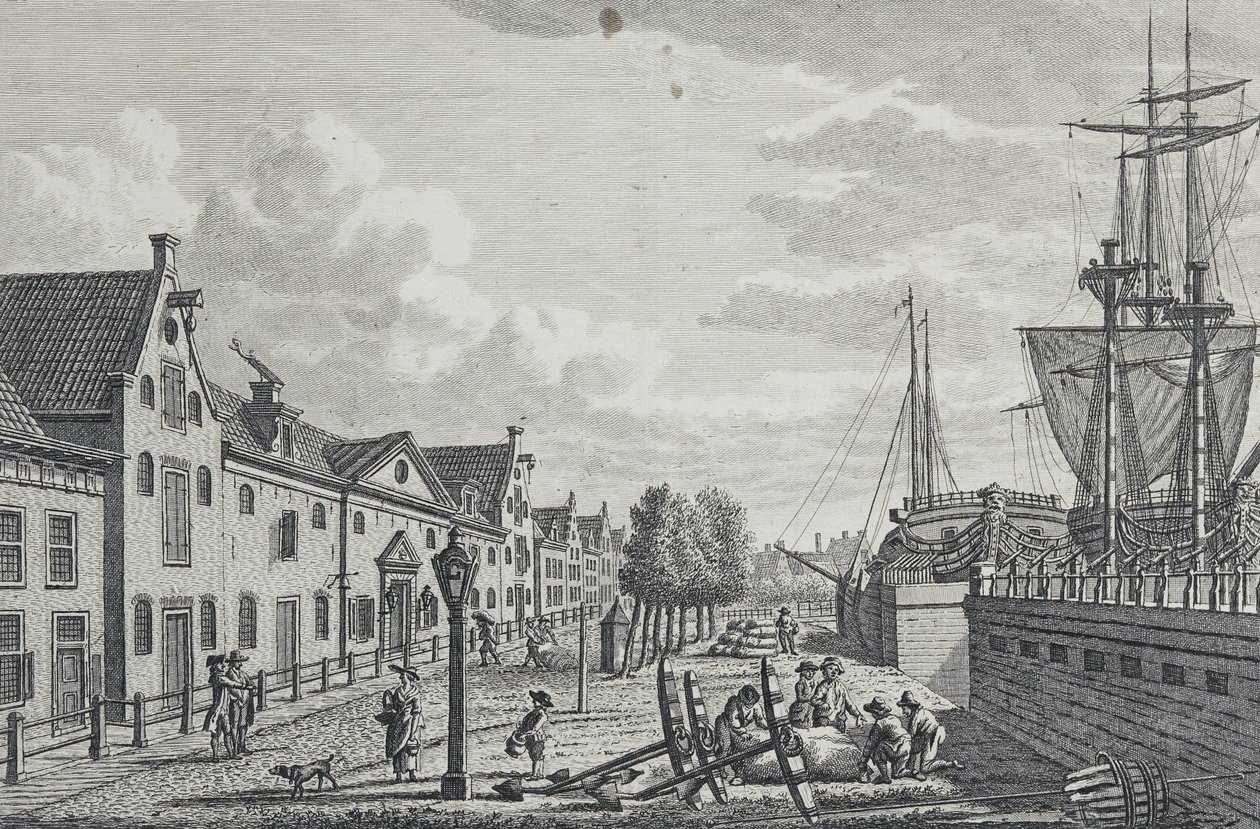 Admiralitetet i Harlingen af Carel Frederik Bendorp and Jan Bulthuis