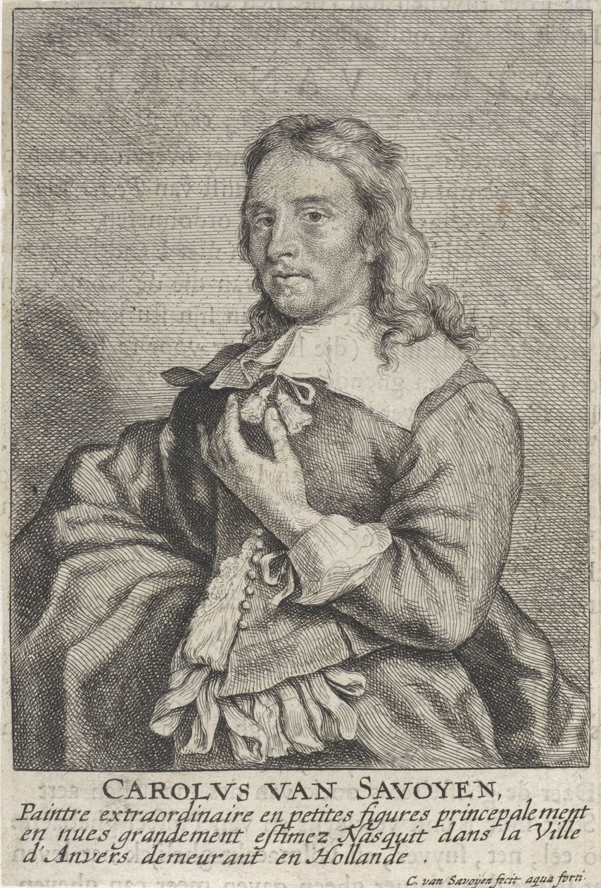 Selvportræt af Carel van Savoyen
