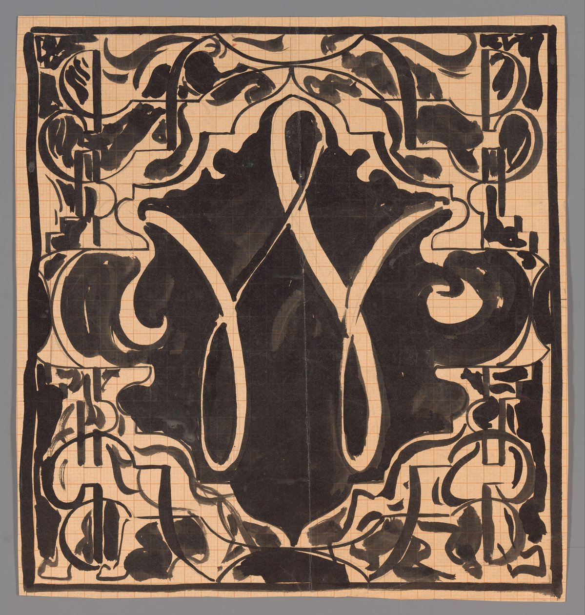 Coverdesign til Wendingen af Carel Adolph Lion Cachet