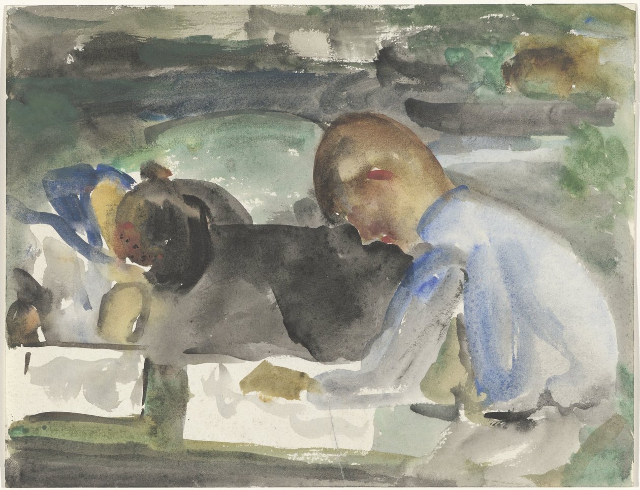 To tegnebørn af Carel Adolph Lion Cachet