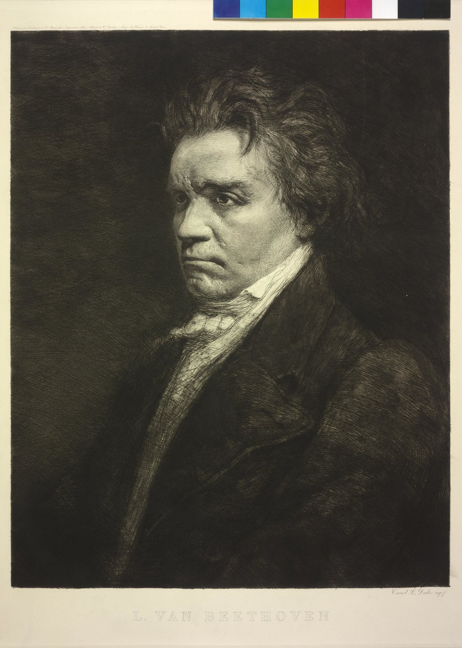 Ludwig van Beethoven af Carel Lodewijk Hansen