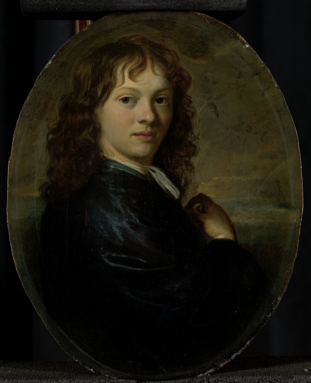 Selvportræt af Carel de Moor (II)