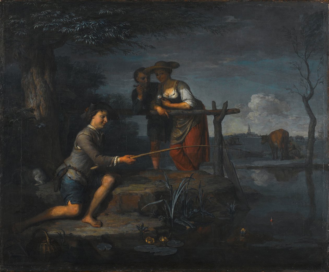 Lystfiskeren af Carel de Moor (II)