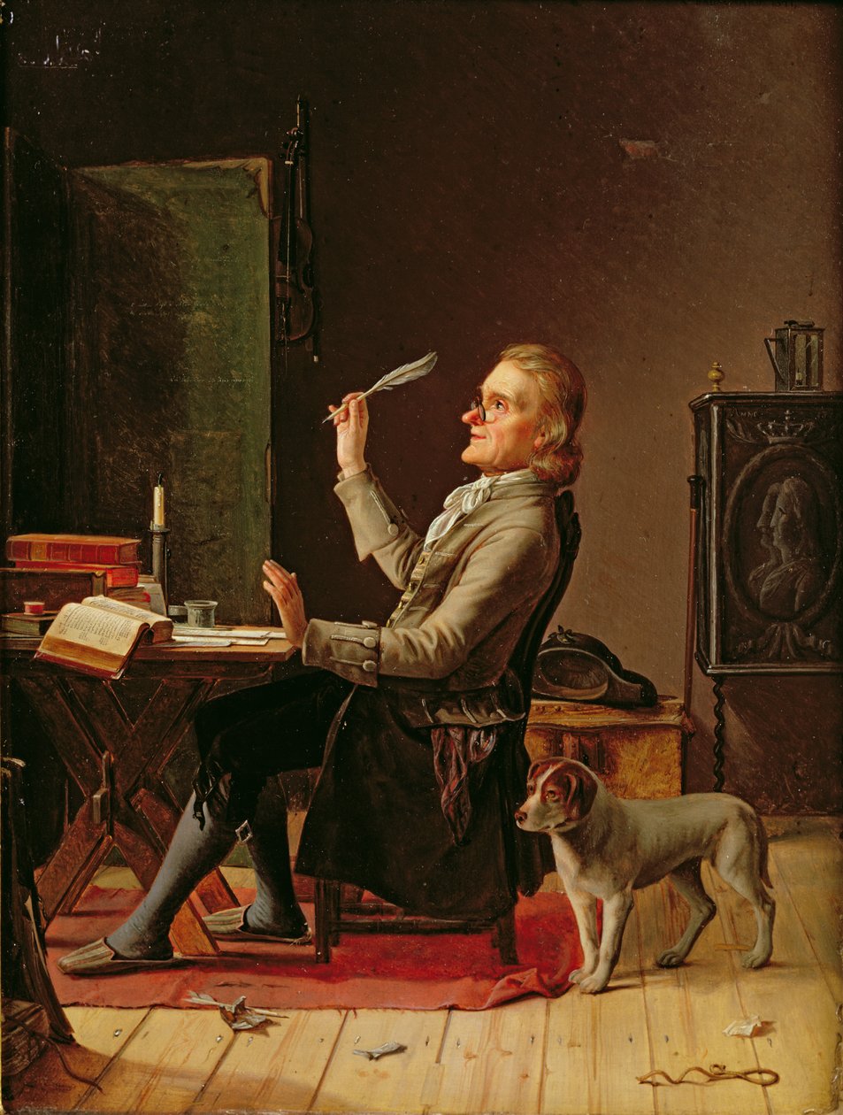 Digteren af Carl Balsgaard