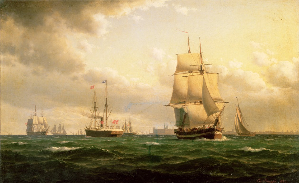 Forsendelse fra Helsingør Slot af Carl Emil Baagoe
