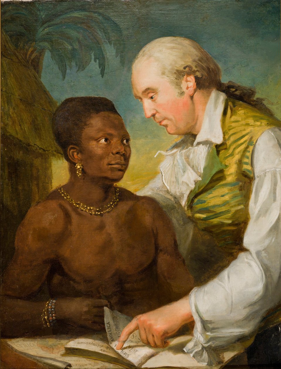 Dobbelt portræt af Carl Fredric von Breda