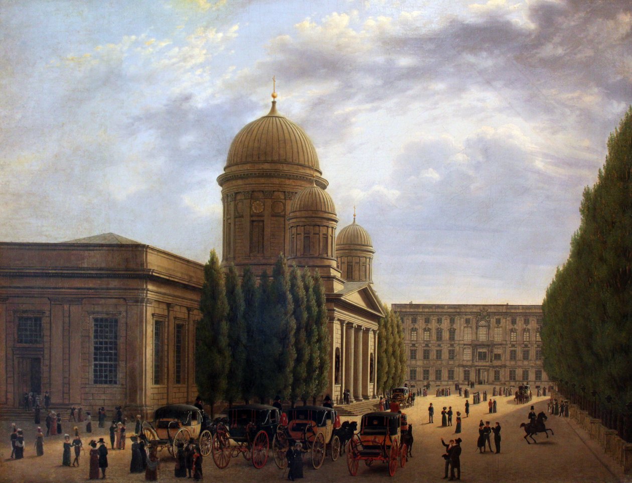 Berlin -katedralen af Carl Georg Adolph Hasenpflug