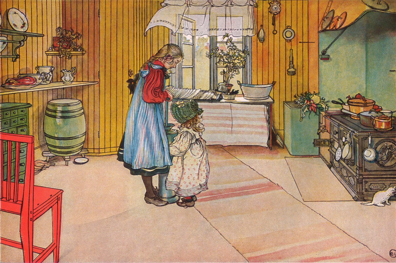 Køkkenet af Carl Larsson