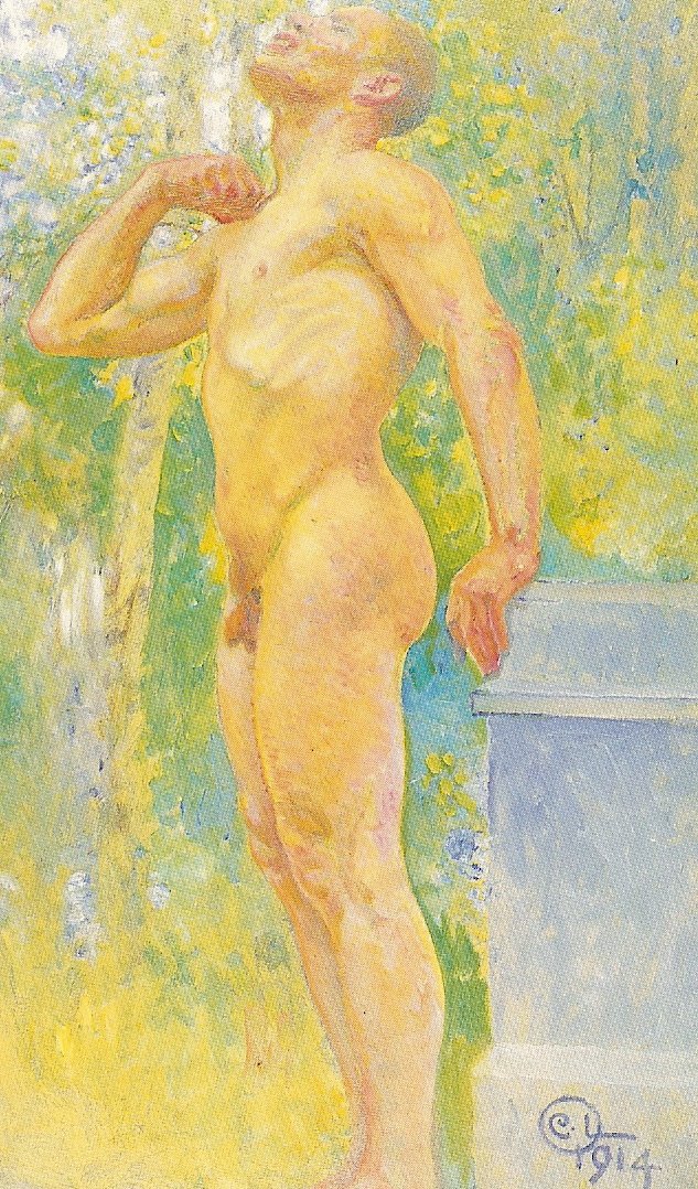 skitse af Carl Larsson