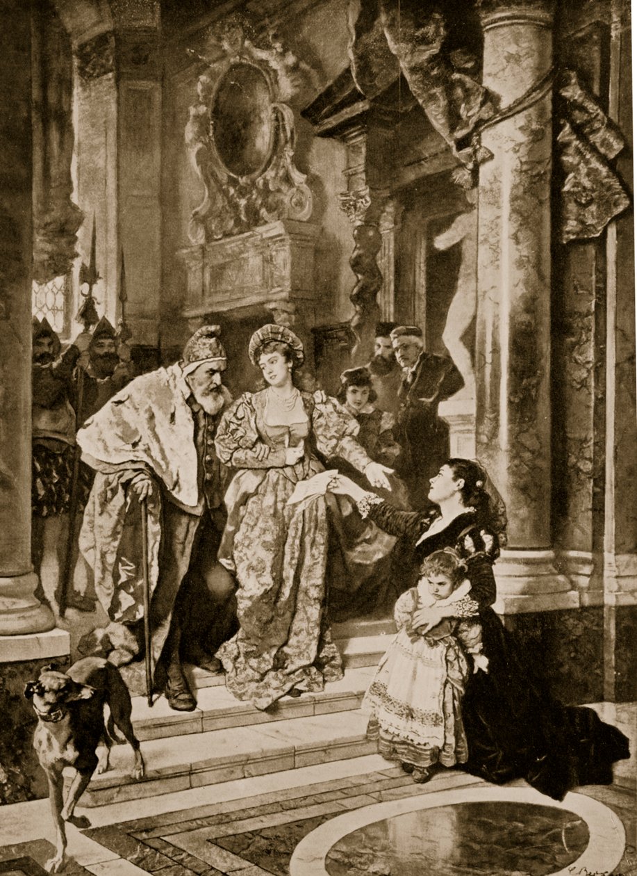 En andrager før dogen af Carl Ludwig Friedrich Becker