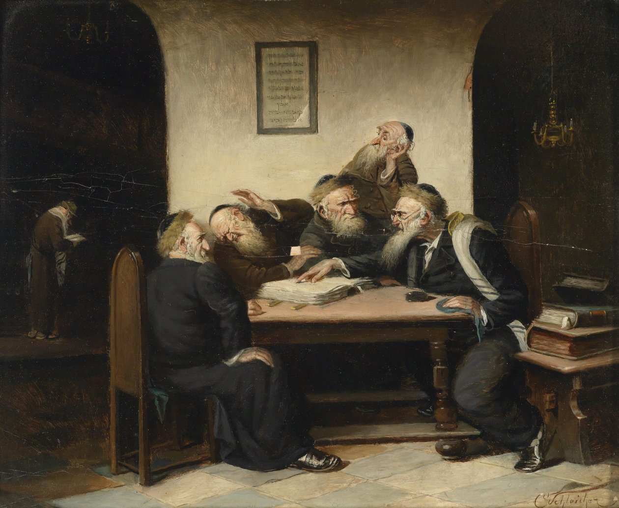 En tvist fra Talmud af Carl Schleicher