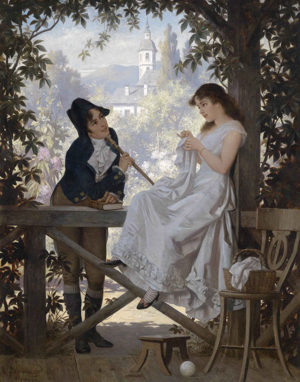 Prøvningen af Carl Schweninger d. J.