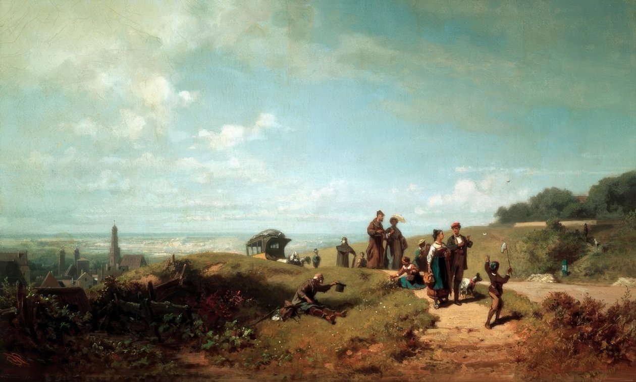 Søndagstur af Carl Spitzweg
