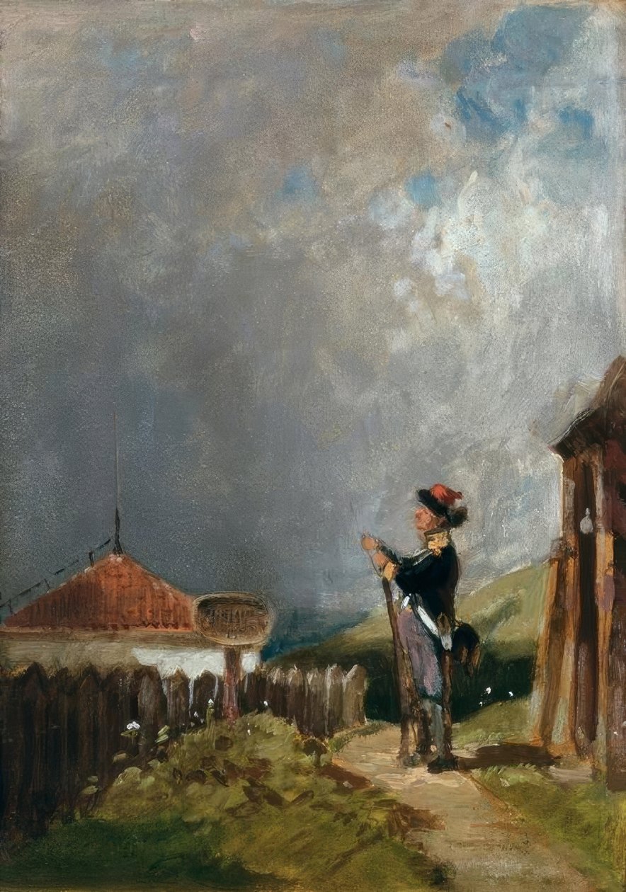 Vagtvagten af Carl Spitzweg