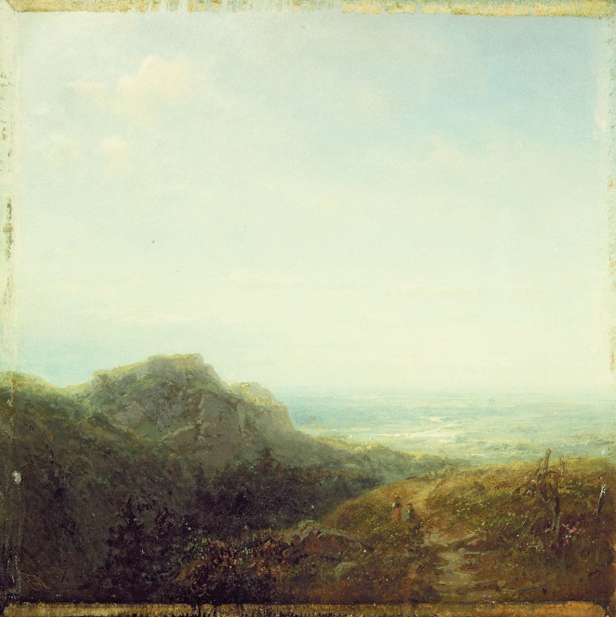 Udsigt over dalen af Carl Spitzweg