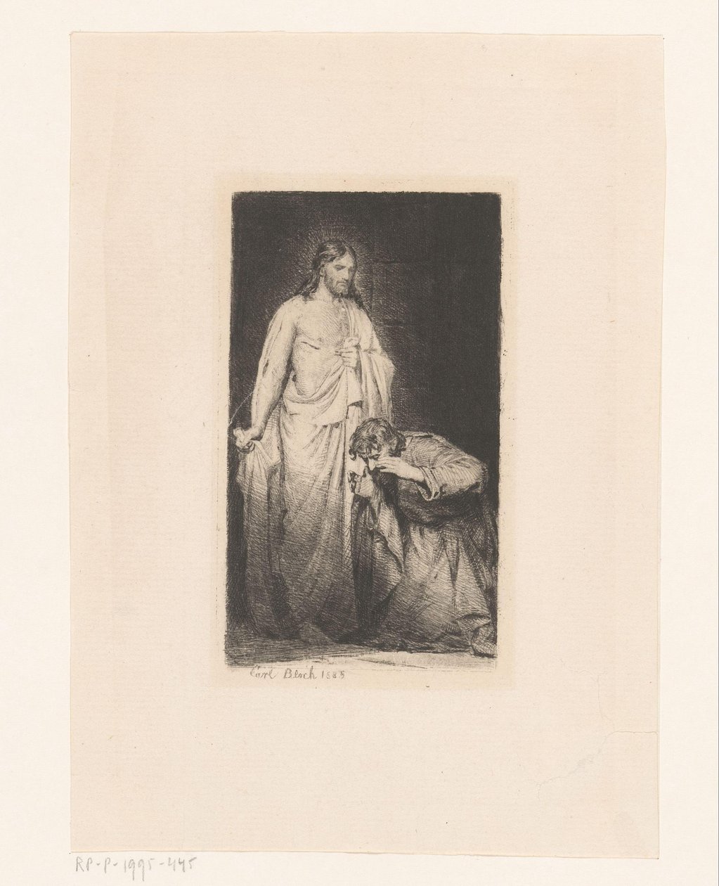 Kristus viser sig for Thomas af Carl Bloch