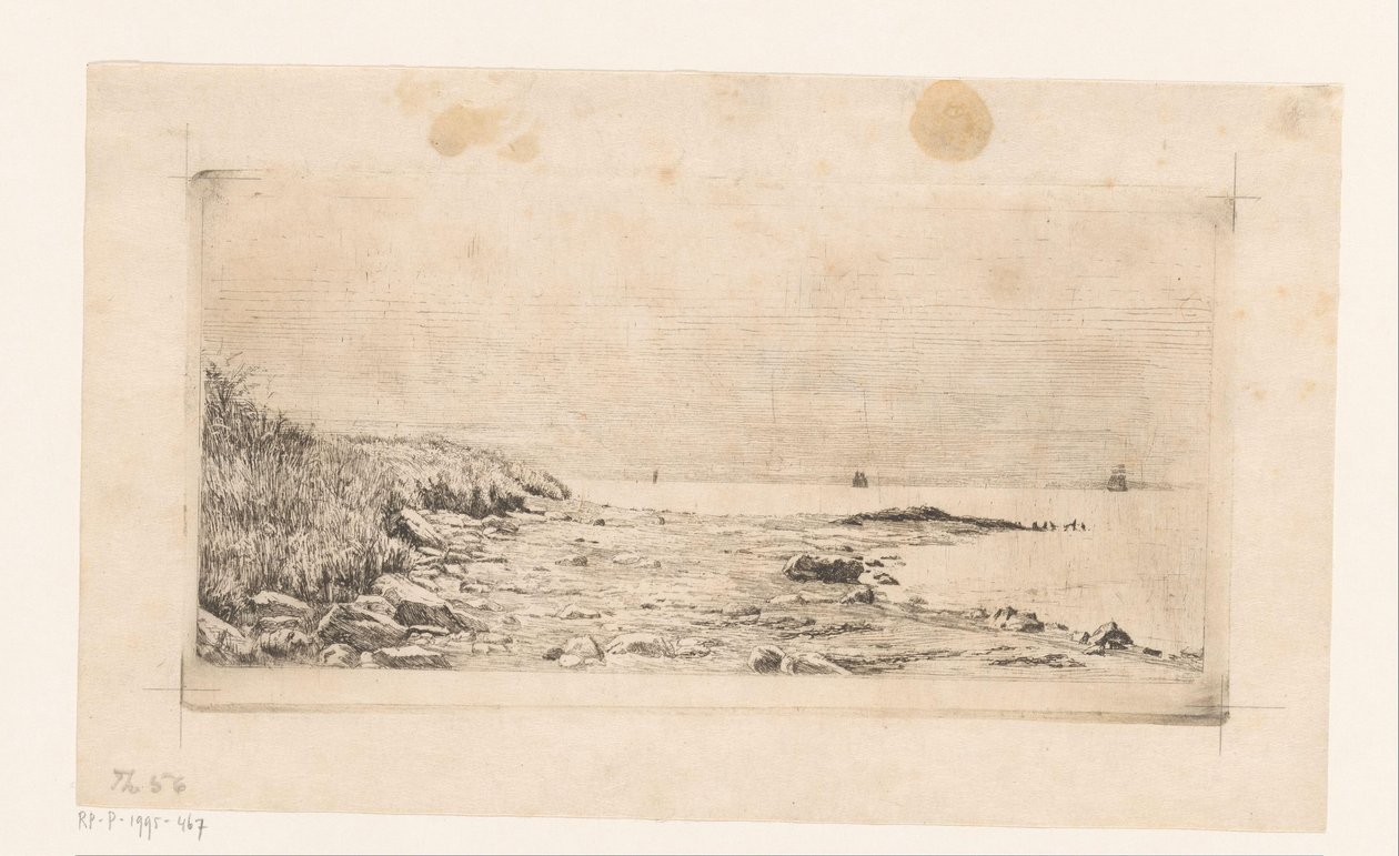 Klit ved havet af Carl Bloch