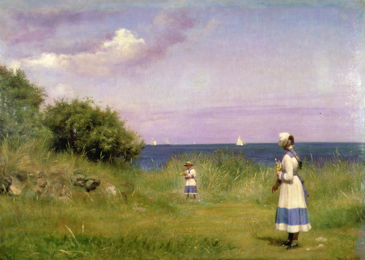 Fra Hellebæk af Carl Bloch