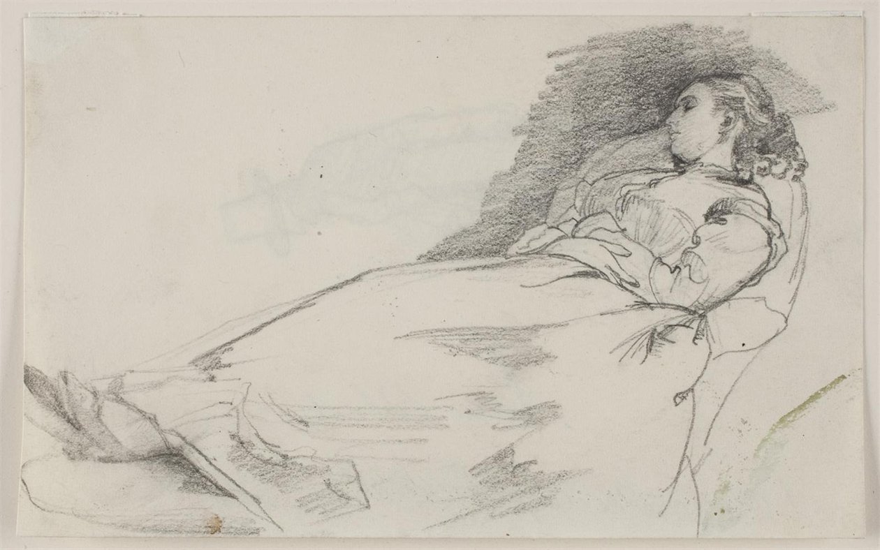 Sovende kvinde (Alma Bloch) af Carl Bloch