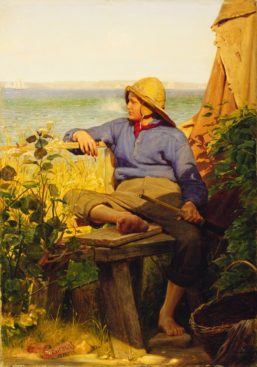 Sømanden, 1874 af Carl Bloch