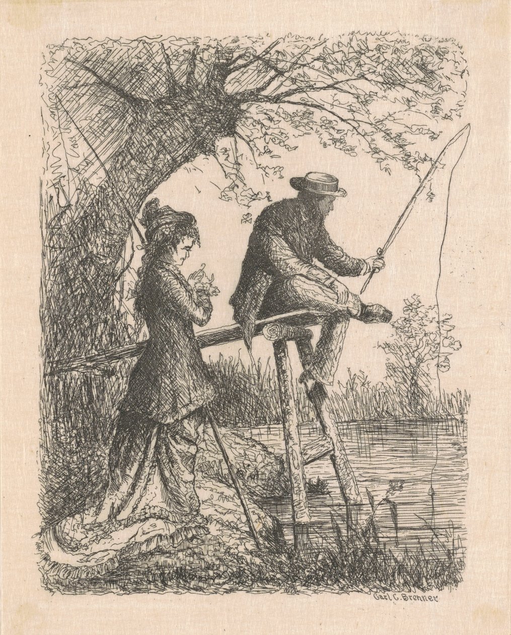 Fiskeri af Carl C. Brenner