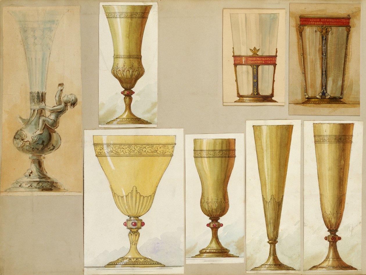 Udvalg af design, House of Carl Faberge af Carl Fabergé