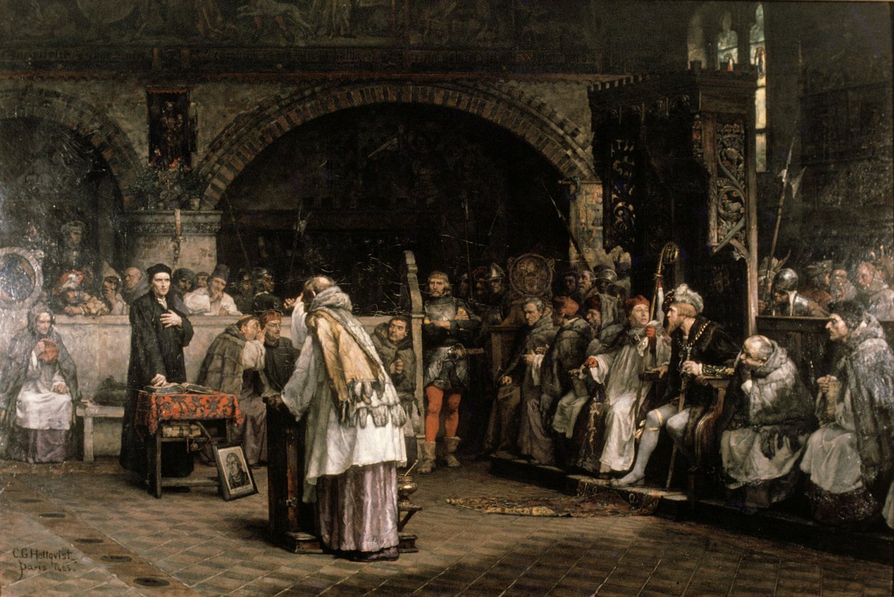 Västerås fordybning, 1527, 1883. af Carl Gustaf Hellqvist