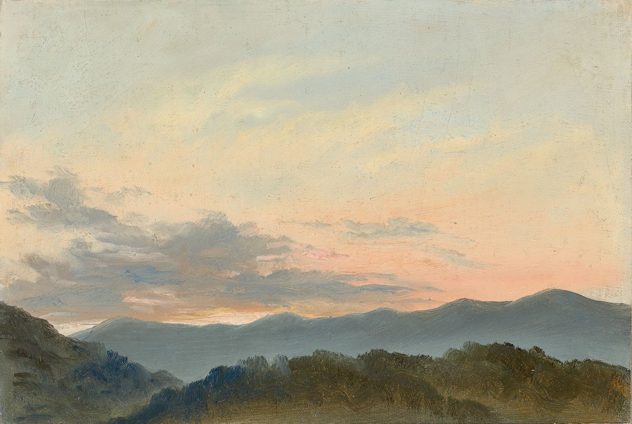 Tysk: Cloud-studie af Carl Gustav Carus