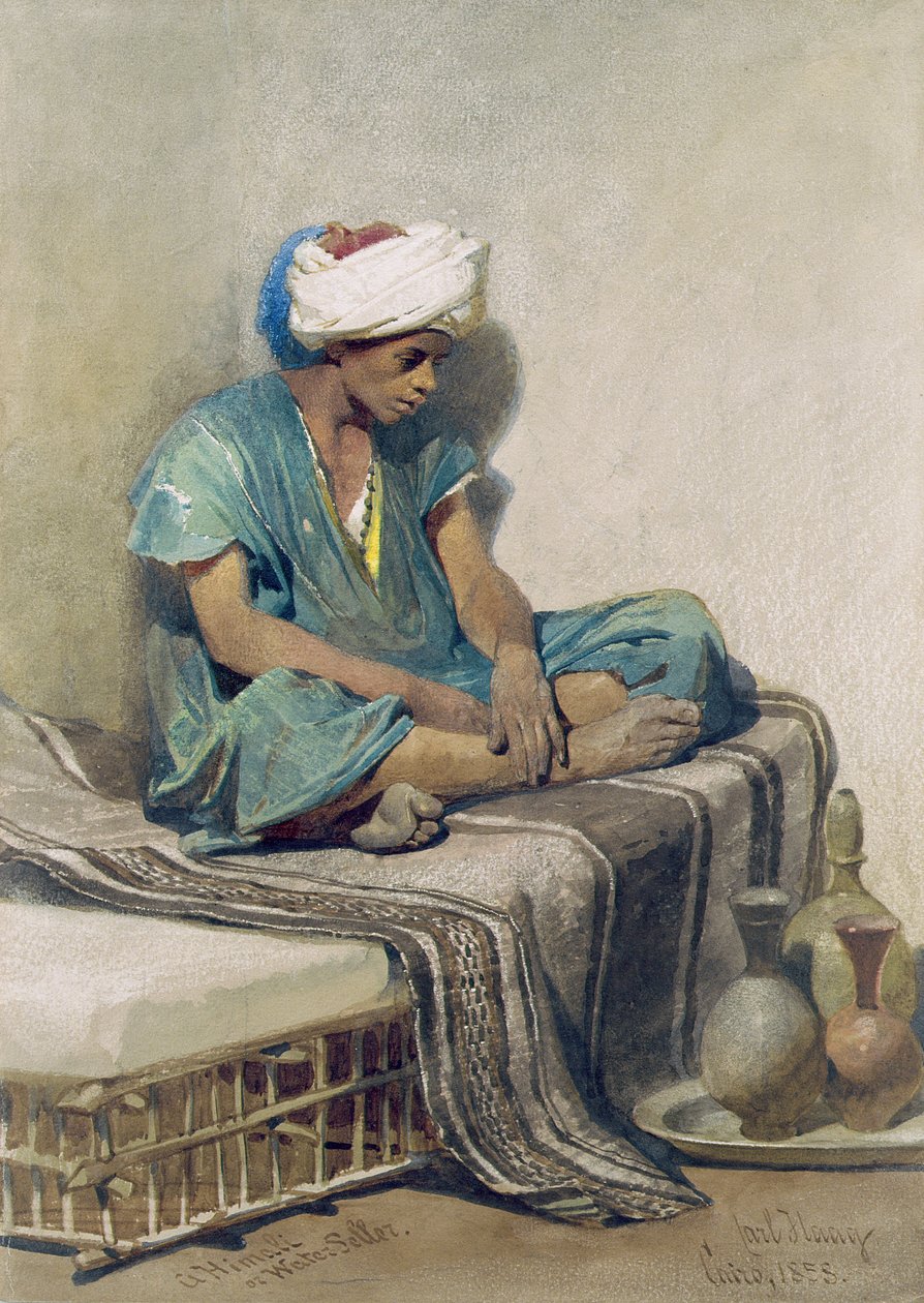 En Himali- eller vandsælger, 1855 af Carl Haag