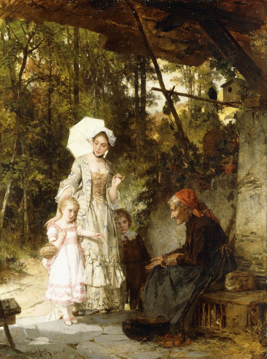 Gaven, af Carl Heinrich Hoff