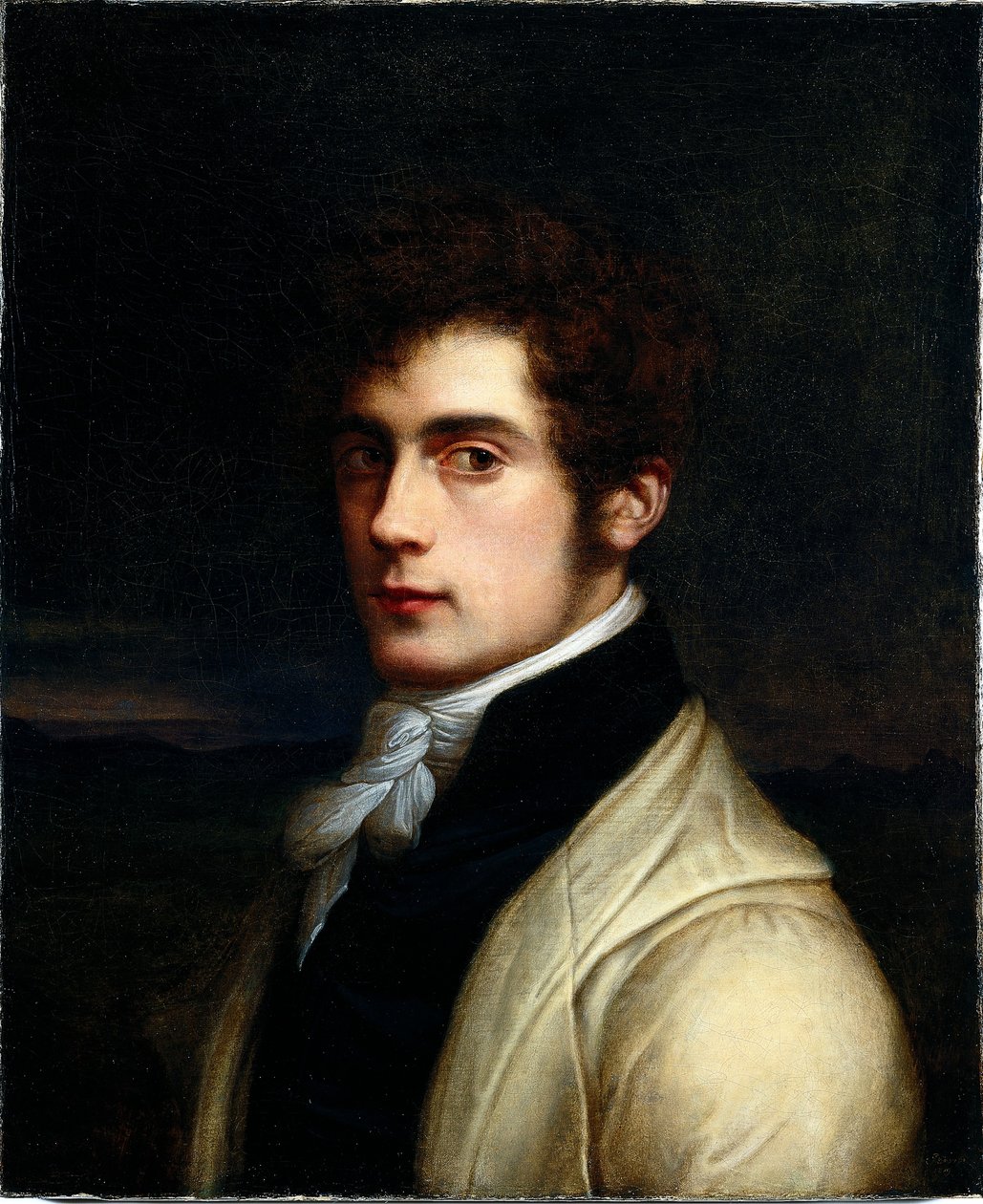 Selvportræt, 1819. af Carl Joseph Begas