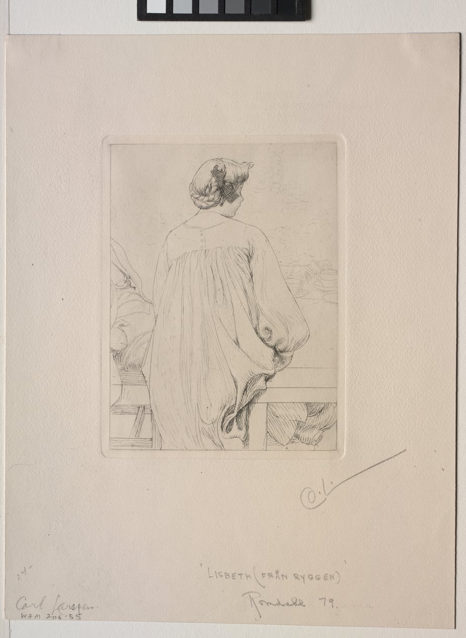 Lisbeth, Set bagfra af Carl Larsson