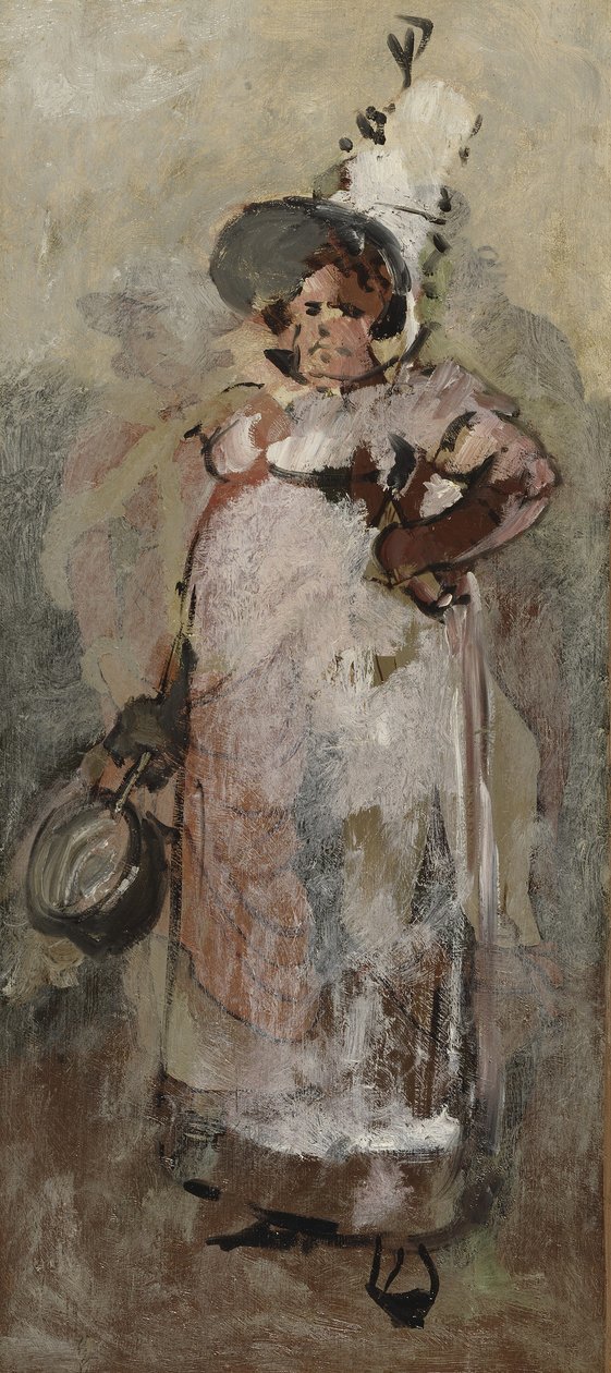 Min afdøde hustru, 1884 (maleri) af Carl Larsson