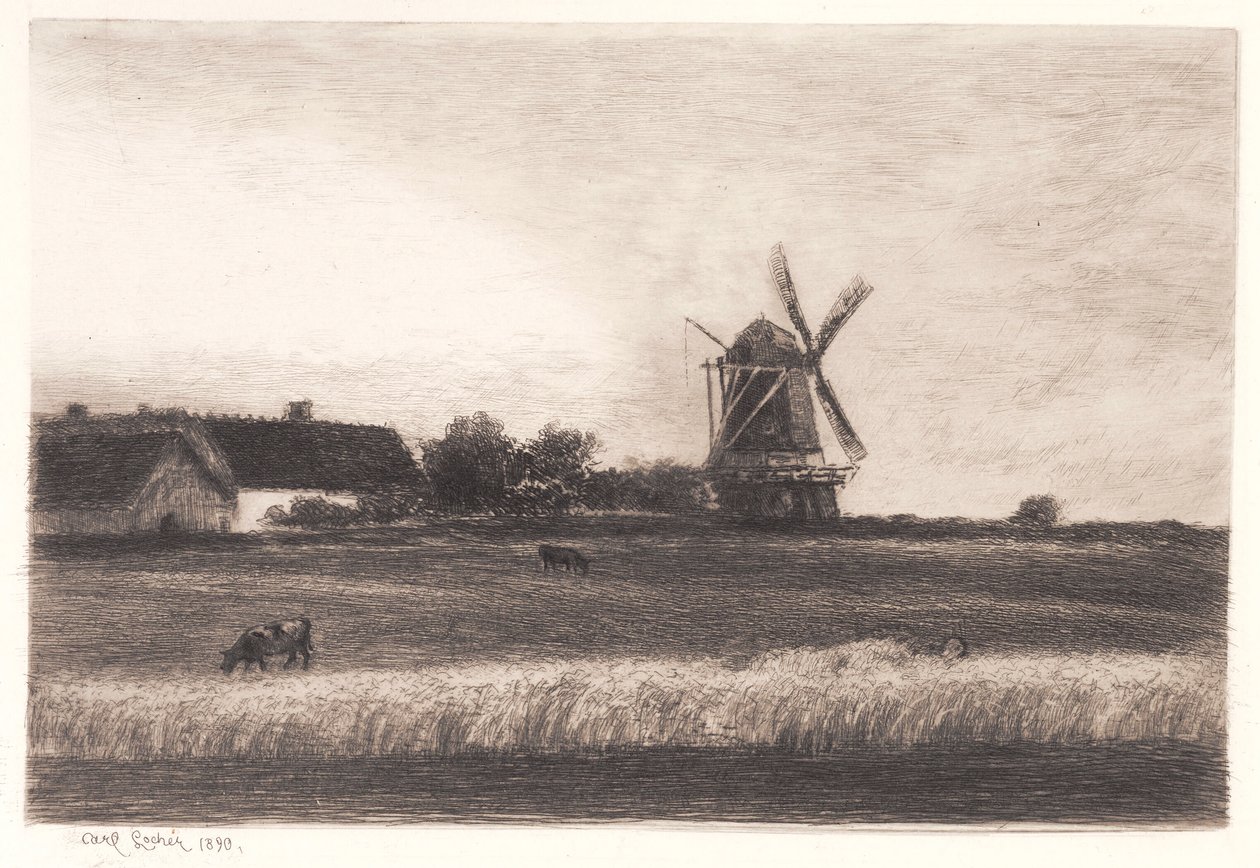 Møllen af Carl Locher