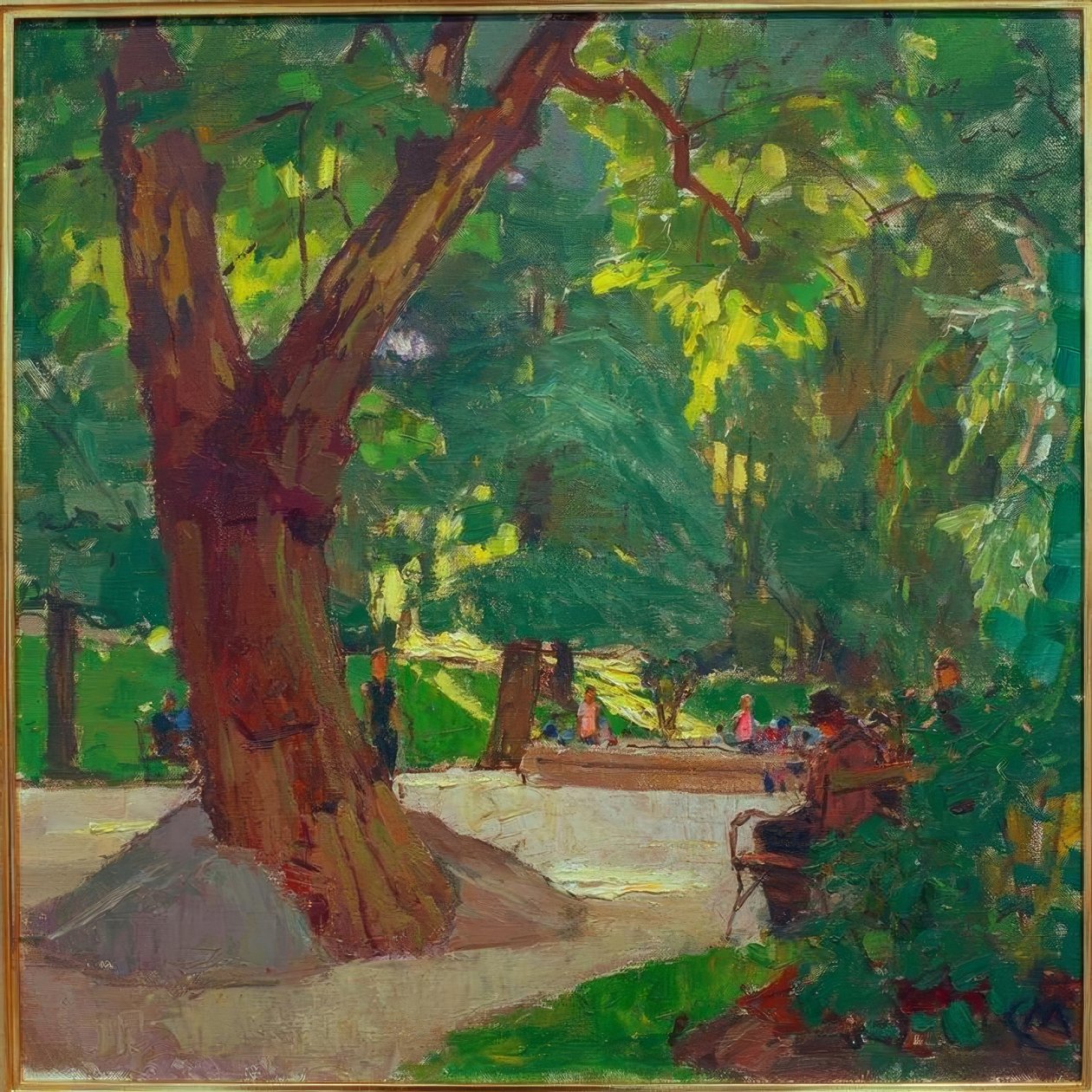 Heiligenstädter Park (Beethoven Park) af Carl Moll