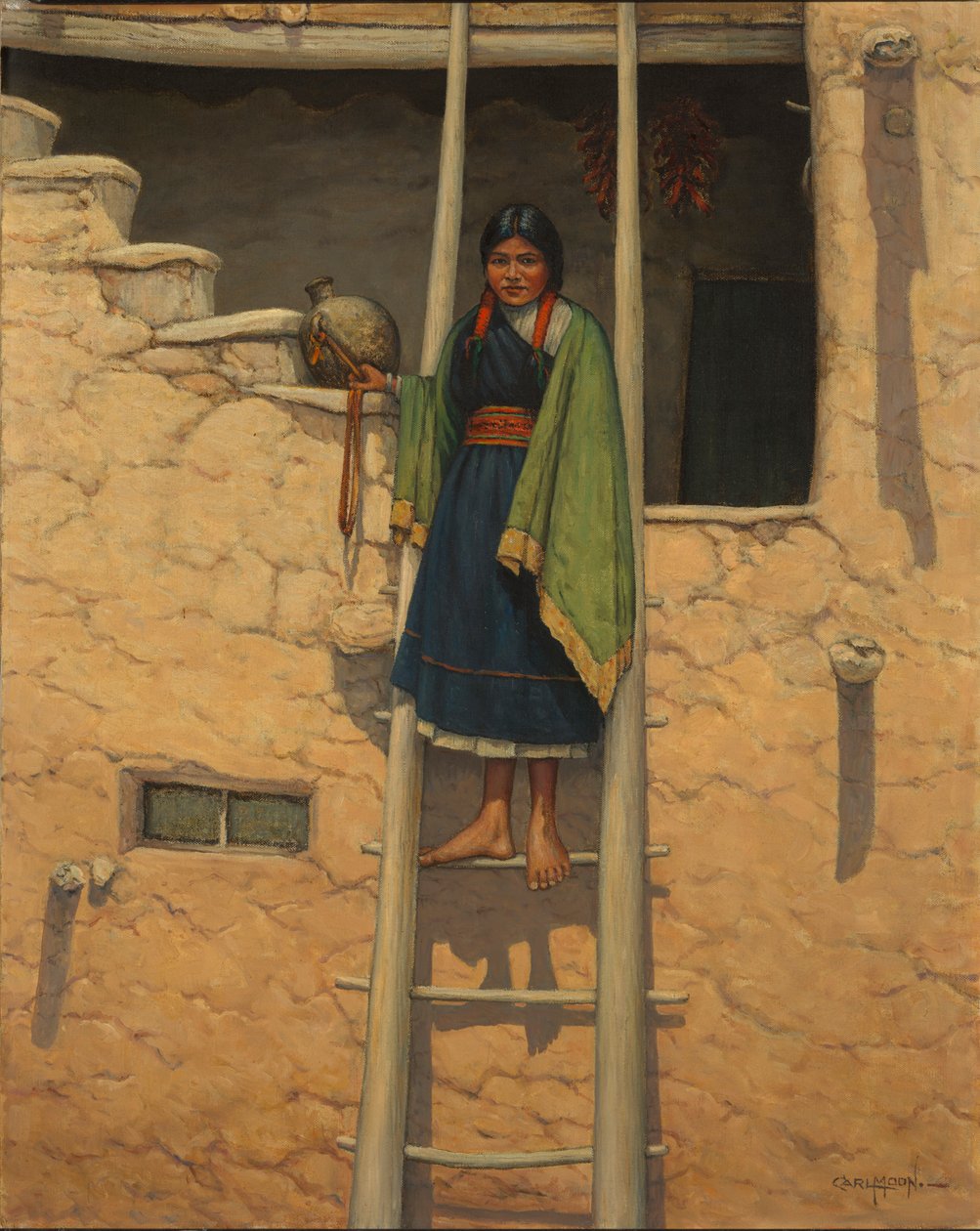 Hopi-trappen af Carl Moon