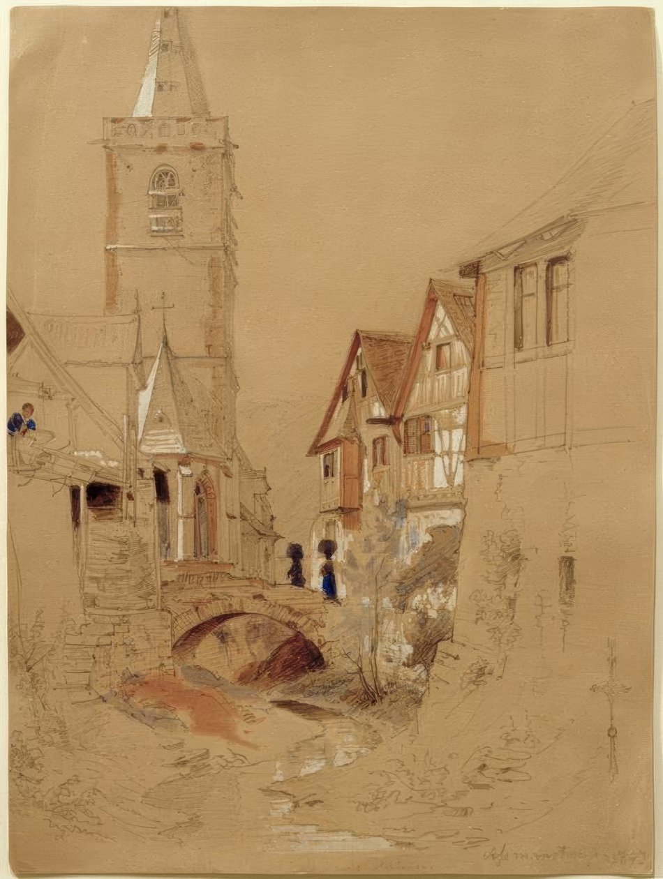 C.Morgenstern, Assmannshausen af Carl Morgenstern