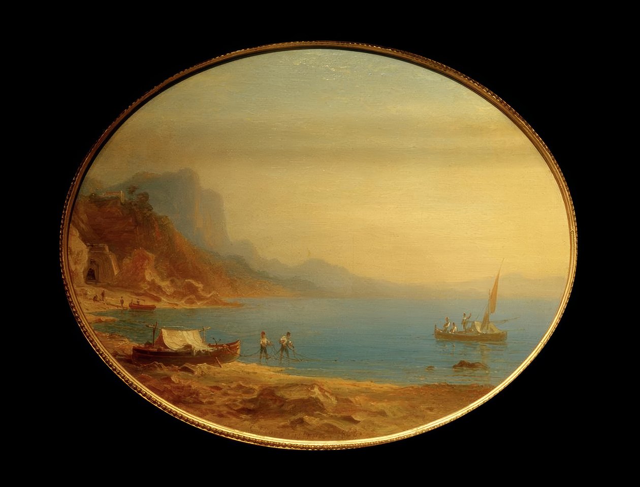 C. Morgenstern, italiensk landskab af Carl Morgenstern