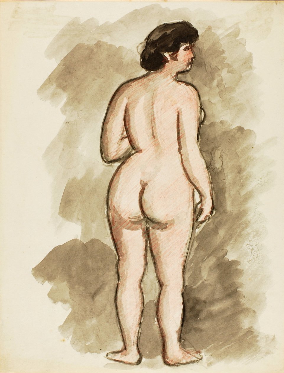 Stående nøgen af Carl Newman