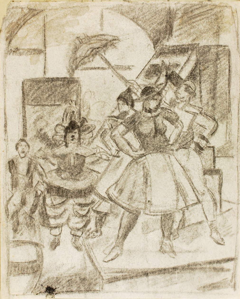 Teaterscene af Carl Newman