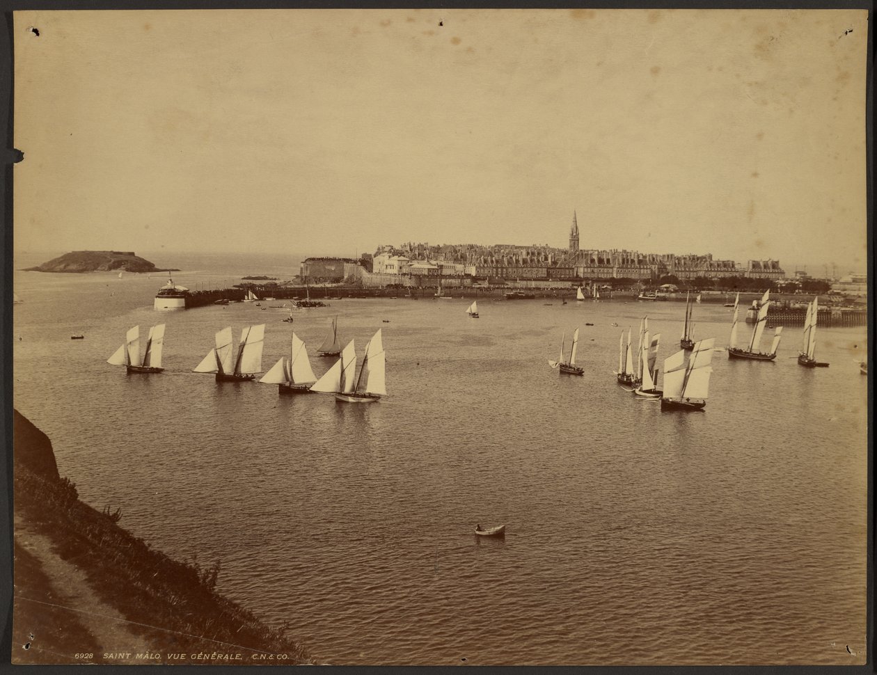 Saint Malo. Vue Generale. af Carl Norman