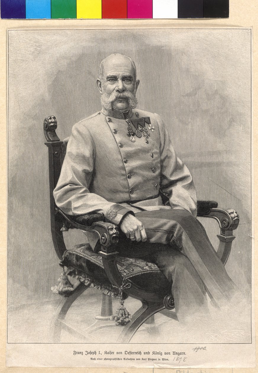 Kejser af Østrig Franz Joseph I af Carl Pietzner