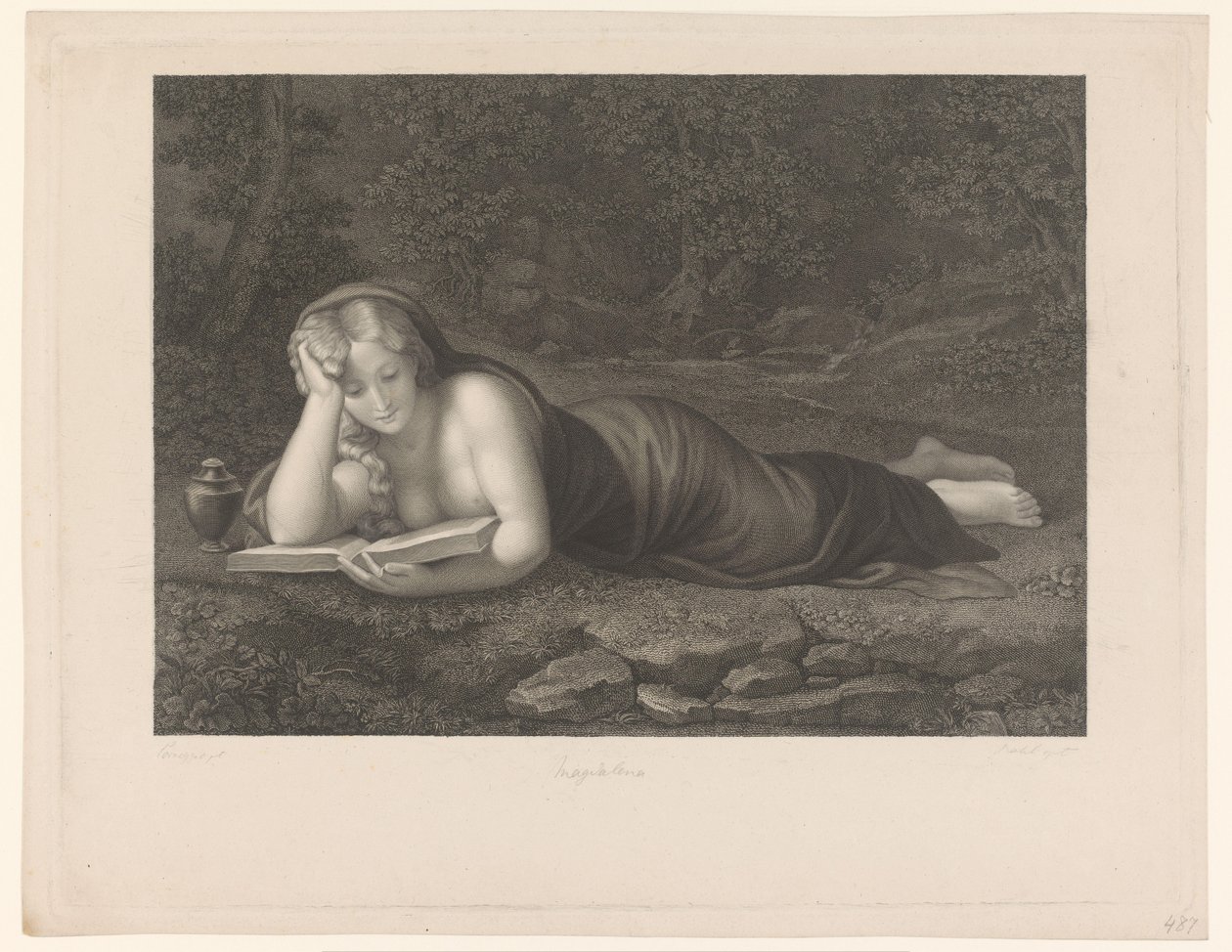 Læser Maria Magdalene af Carl Rahl