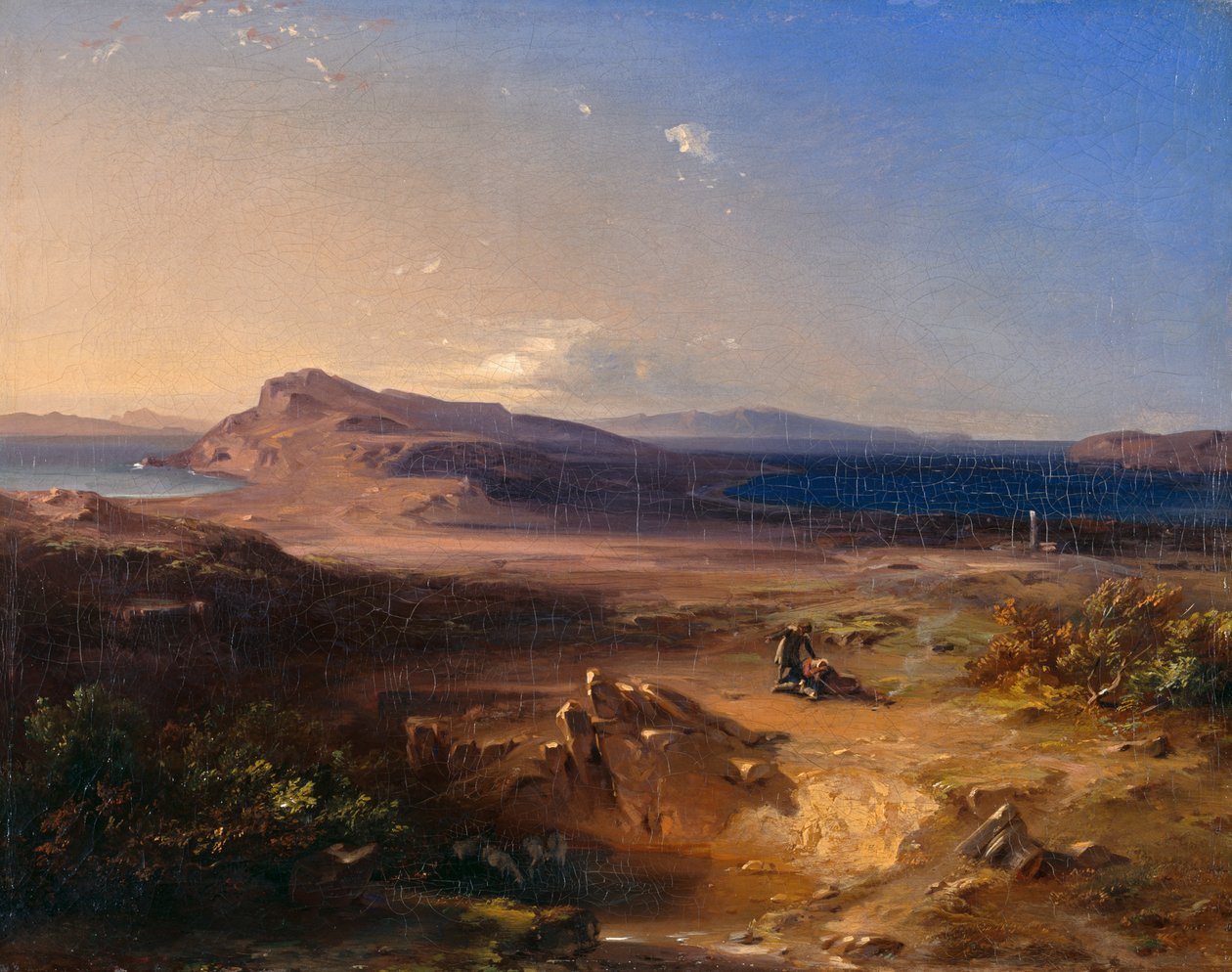 Delos af Carl Rottmann