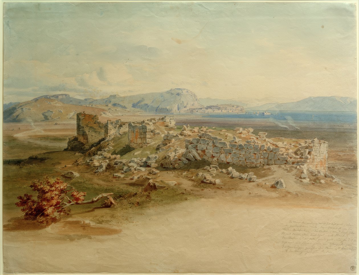 Tiryns af Carl Rottmann
