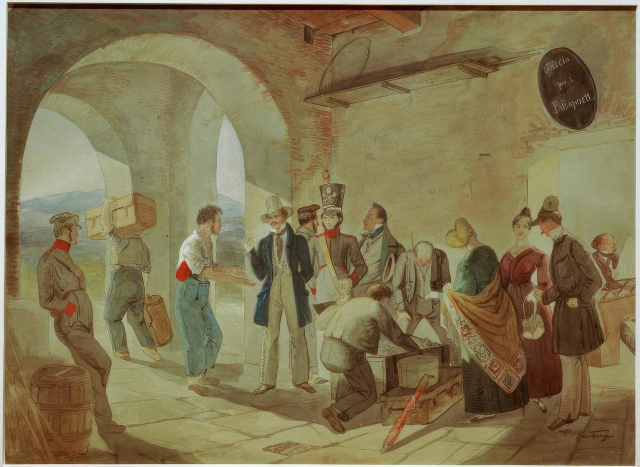 I tolden af Carl Spitzweg