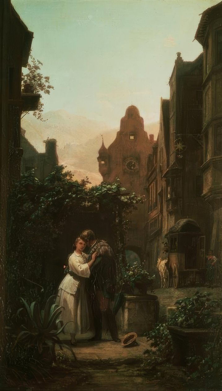 Farvel af Carl Spitzweg