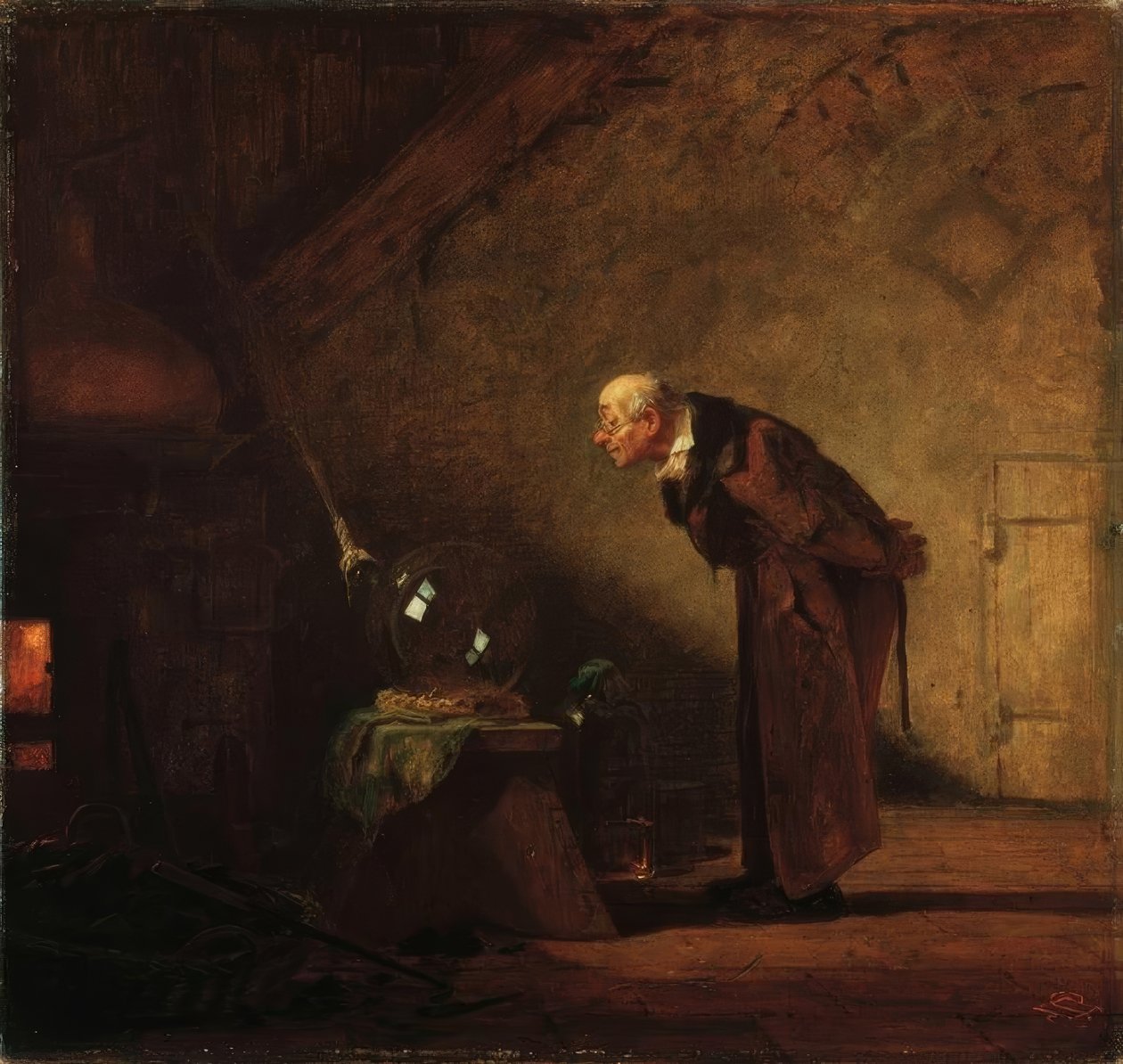 Alkymisten af Carl Spitzweg
