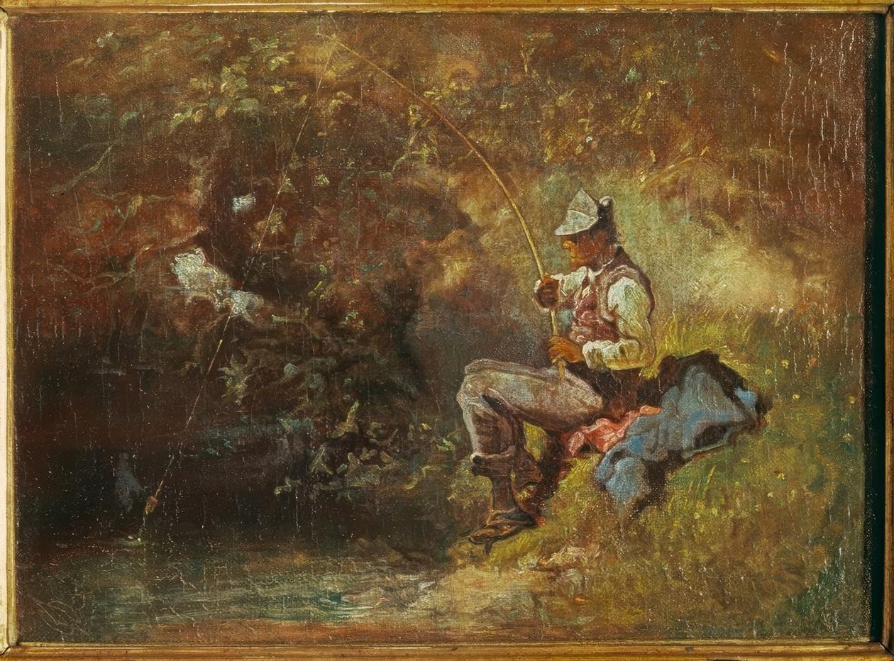 Fiskeren af Carl Spitzweg
